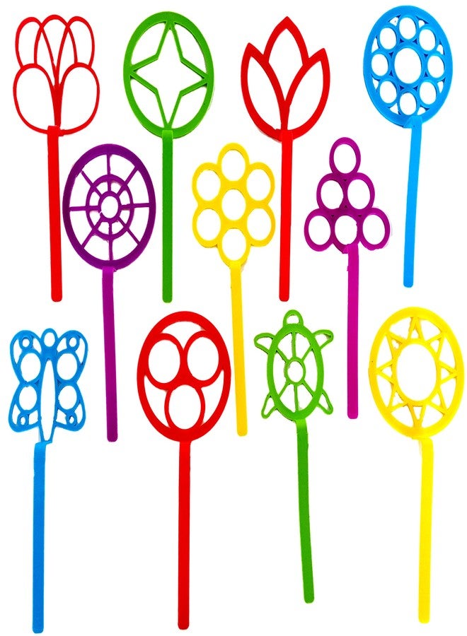 Dondor Bubble Wands, Large Bubble Wand Assortment, 8" Inches (1 Set) - Image 1