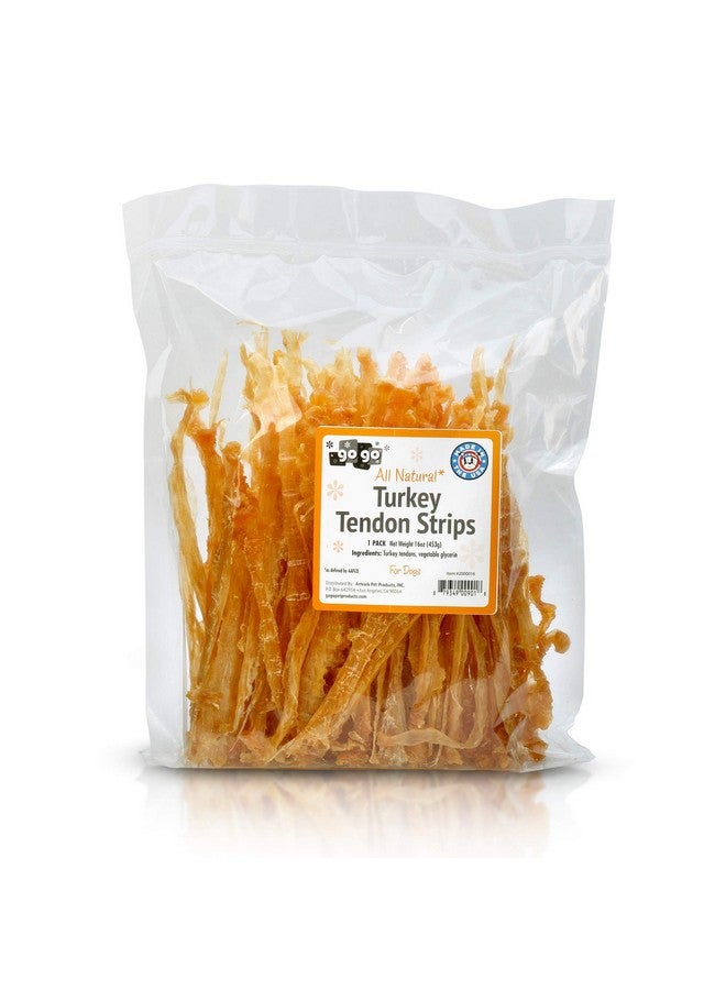 GOGO Turkey Tendon Strips (1Lb) - Image 1