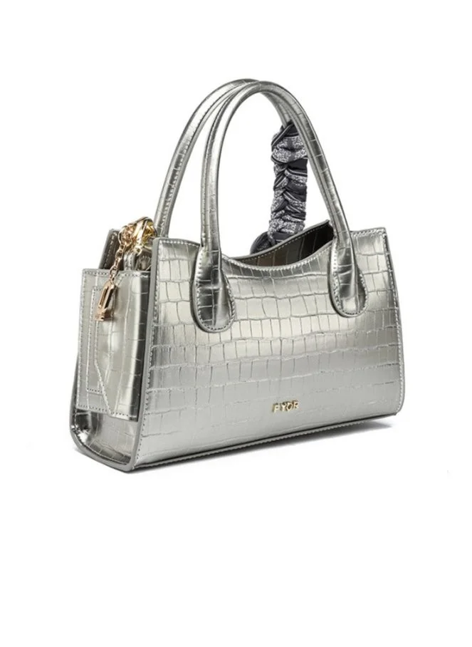 FYOR Metallic Textured Handbag BD 96