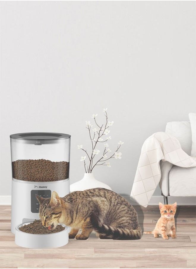 Homey - Homey Automatic Pet Feeder  Programmable Food Dispenser with Timers and Portion Control - Image 1