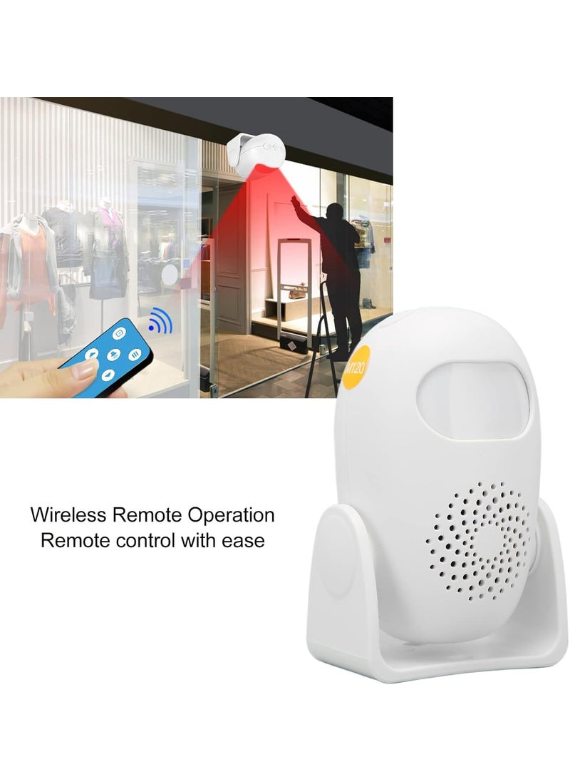 BlackT ElectroTech Blackt Electrotech BT51A Wireless Motion Sensor Alarm with Intelligent Welcome Doorbell Infrared Detector Gate Alert Alarm Remote Control Easy Install for Daily Safety Protection  - Image 3