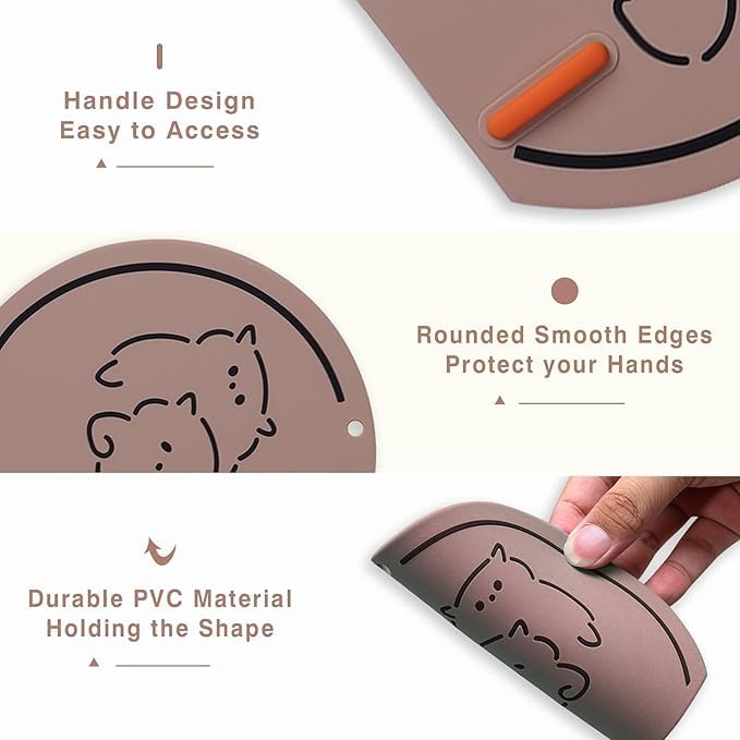 CLICKSWIFT Floor Drain Deodorant Pad Kitchen Sink Strainer, Toilet Pad, Bathroom Anti-Odour Sewer Cover Stopper Kitchen and Tub Drain Plug for Easy Water Control, Multicolour, Set of 2 - Image 3