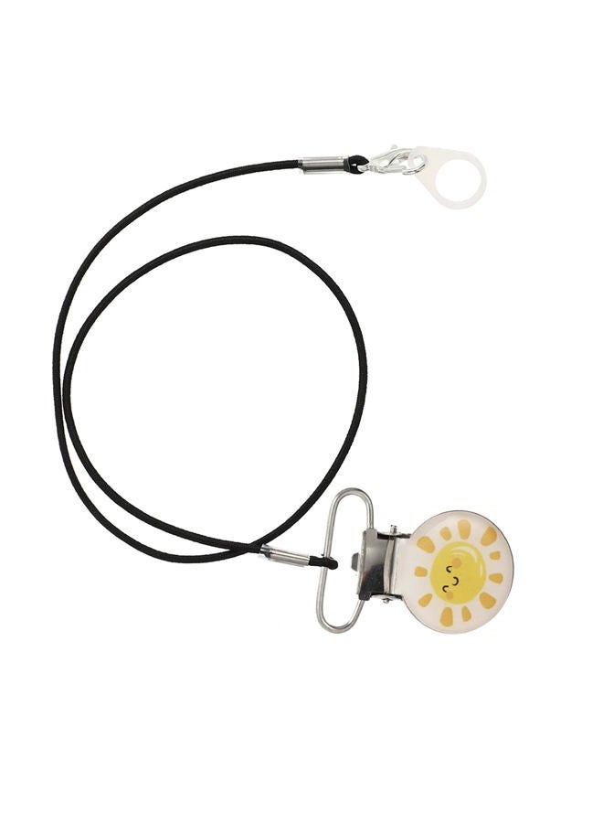 Scicalife Clip Anti- Lost Lanyard Keepers Single Ear BTE Hearing Aids Holder Straps Protector Retaining Clips with Hanging Rope for Adults Seniors Kids Style 3 - Image 1