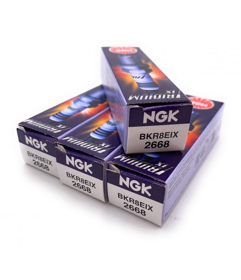NGK Iridium IX Spark plug BKR8EIX 2668 (4 Pack) - Image 2