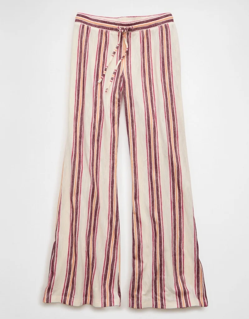 American Eagle  AE Sunchaser Mid-Rise Flare Pant for Women | Best Price UAE