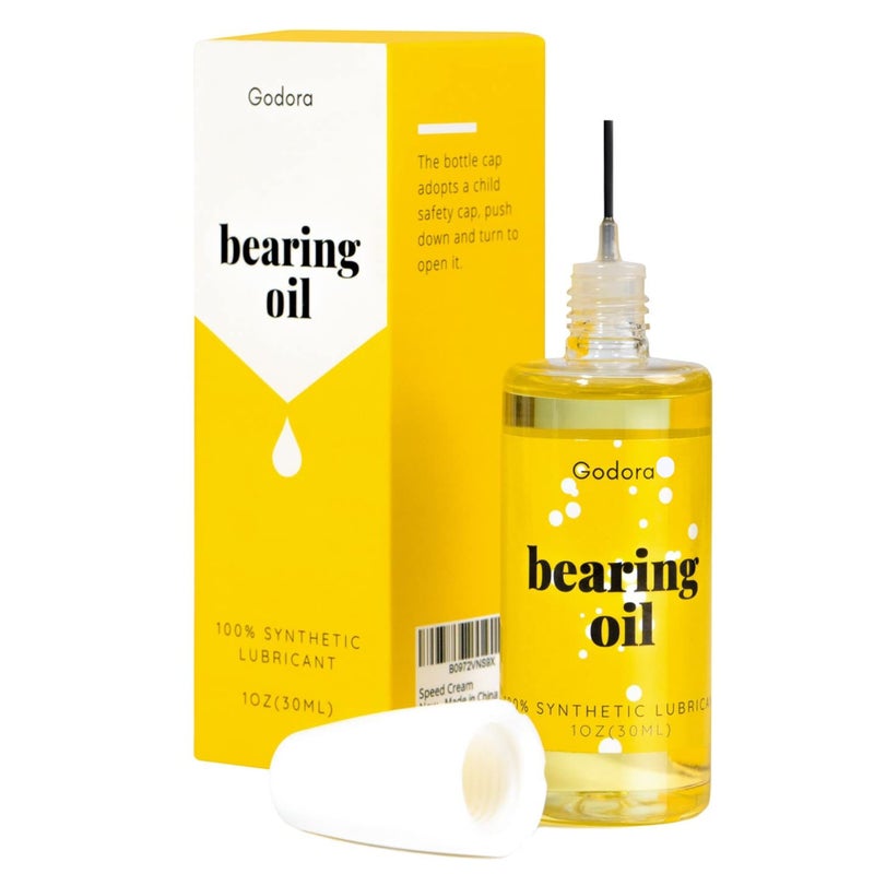 Godora Premium 1 Ounce Skateboard Bearing Lubricant | Bearing Oil, High Grade Skate Bearing Lubricant, Super Smooth Bearing Lube for Skateboards, Longboards, Scooters and Roller Skates - Image 1
