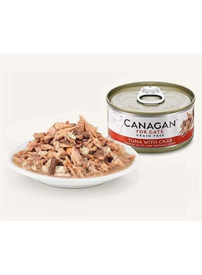 Canagan طعام رطب للقطط من كاناجان بالتونة والسرطان 75 جرام - Image 2