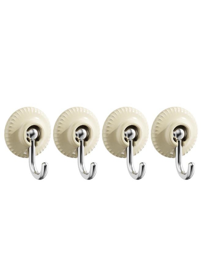 Thoraya 4pcs Adhesive Hooks Multifunctional High Load Capacity Sticky Behind Door Hooks for Home Kitchen Bathroom Office  - Image 3