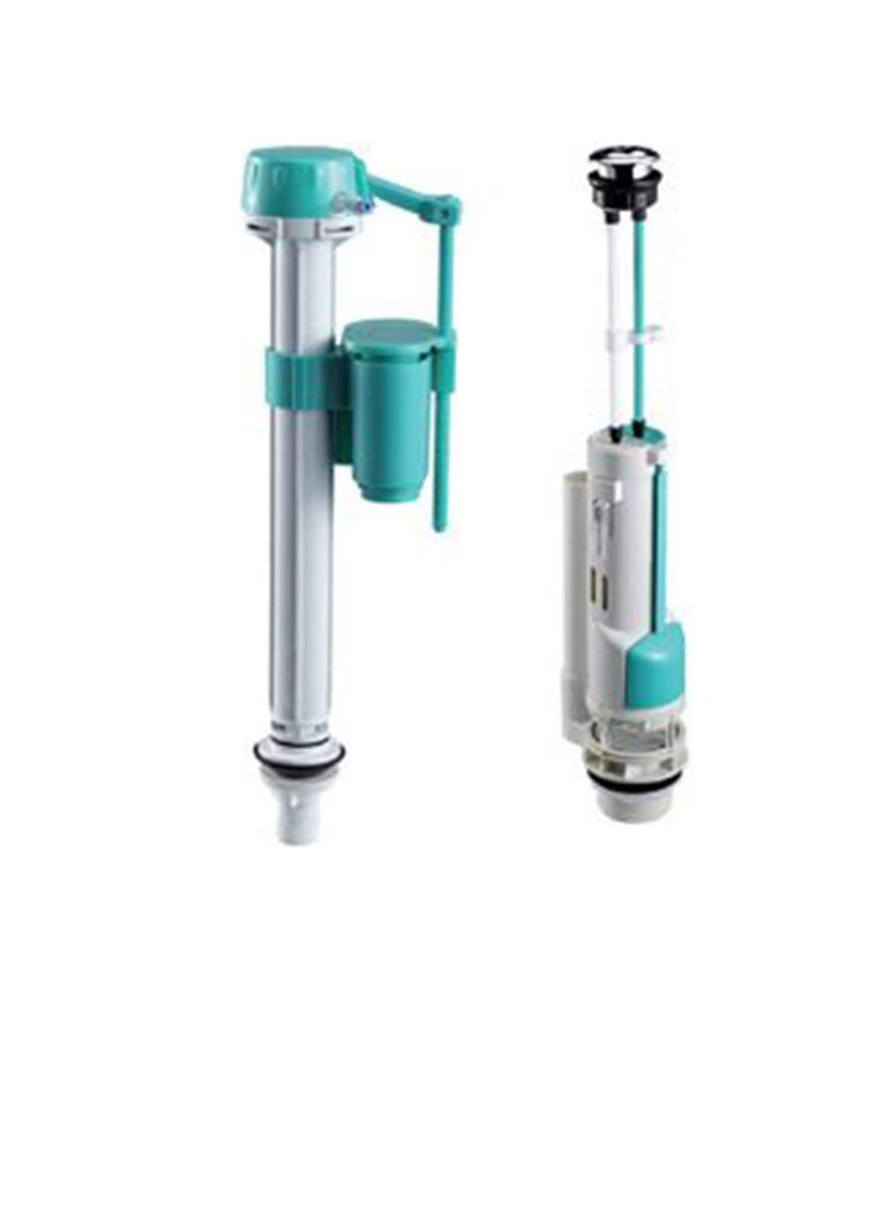 AQUAECO Bottom Inlet Mechanism AQE-T001-BI White  - Image 2
