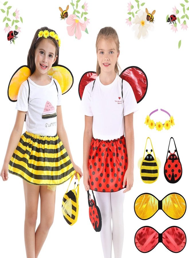 Fedio Dress up Clothes for Little Girls - Kids Dress up & Pretend Play Princess Dress up Trunk Costume for Girls 3-6 Years - Image 3