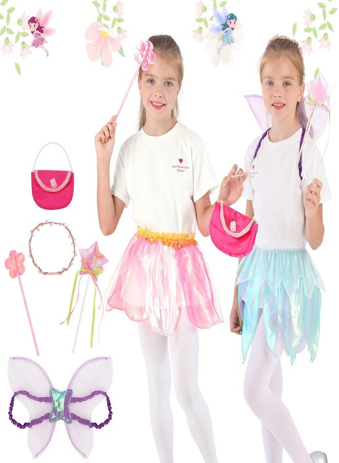 Fedio Dress up Clothes for Little Girls - Kids Dress up & Pretend Play Princess Dress up Trunk Costume for Girls 3-6 Years - Image 4
