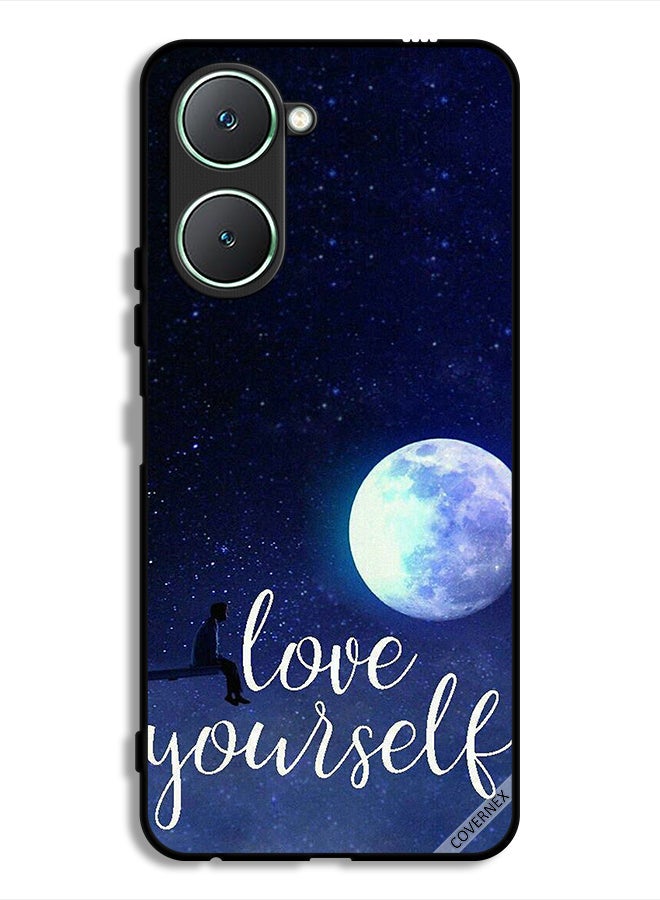 Covernex Vivo Y18i 4G Protective Case Cover Love Yourself - Image 1