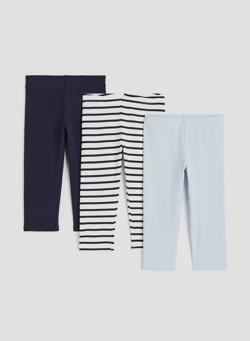 H&M Kids 3 Pack Assorted Leggings