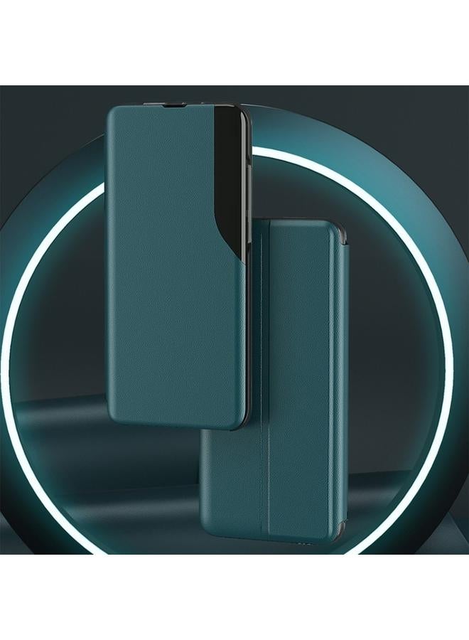 S-TOP Case For Honor Magic3 Attraction Flip Holder Leather Phone Case - Image 3
