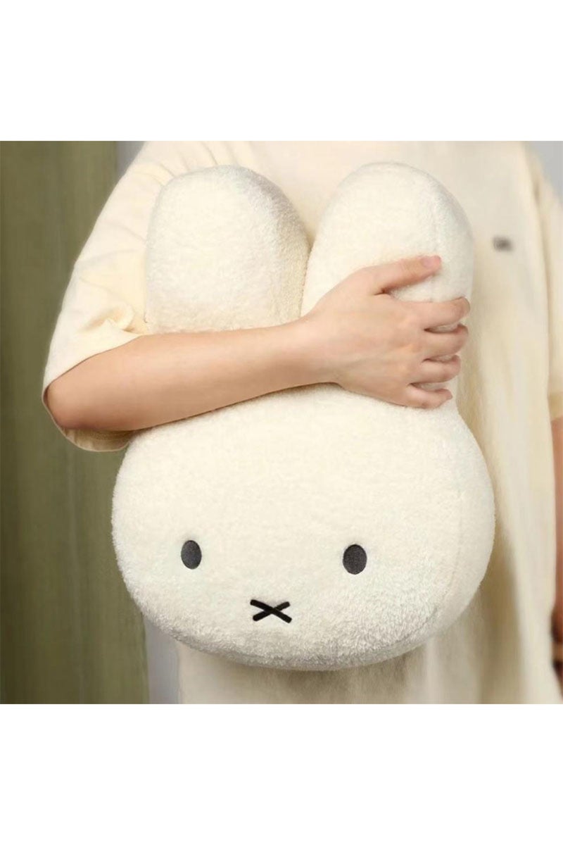 إيروريكس ميفي ميفي ذات العيون السوداء، دمية لطيفة، لعبة قطيفة، وسادة سرير كاواي ناعمة ومريحة، وسادة أريكة، وسادة جي