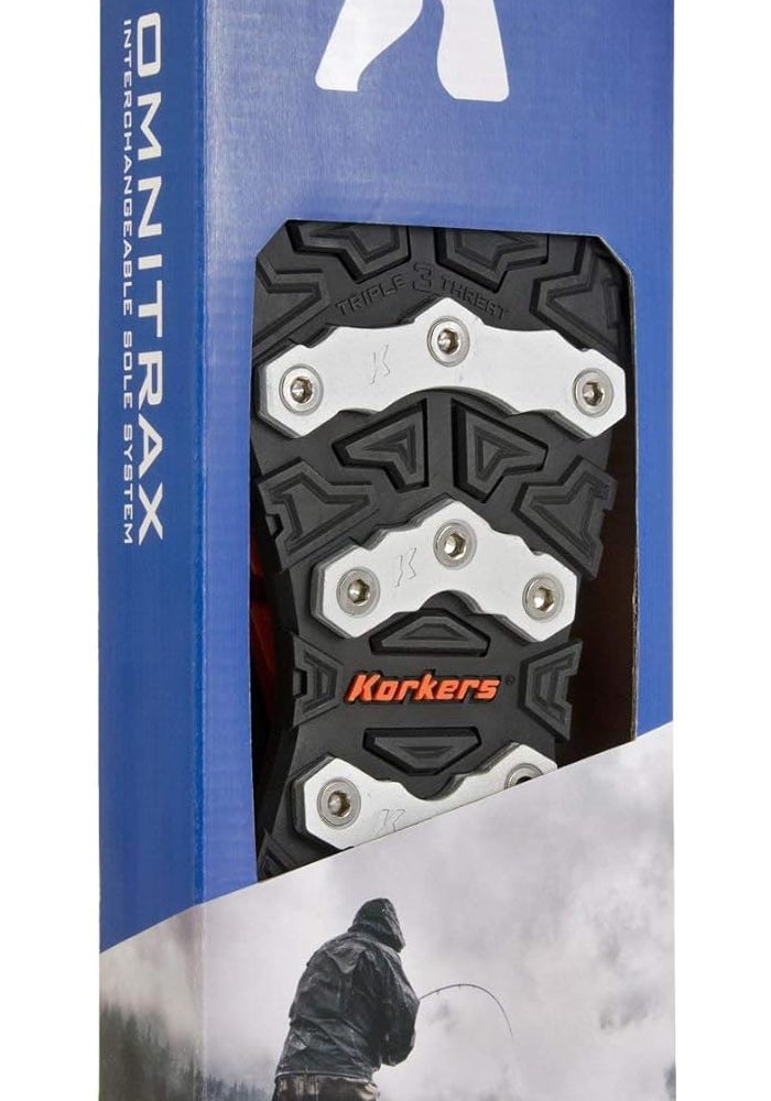 Korkers OmniTrax v3.0 Interchangeable Sole - Triple Threat Aluminum Bar - Image 2