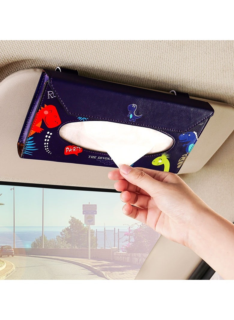 Generic - Car Mounted Tissue Refill Auto Sun Visor Special Paper Drawer 30 Pieces Packs Napkins on the Car Automotive Interior Accessories - Image 1
