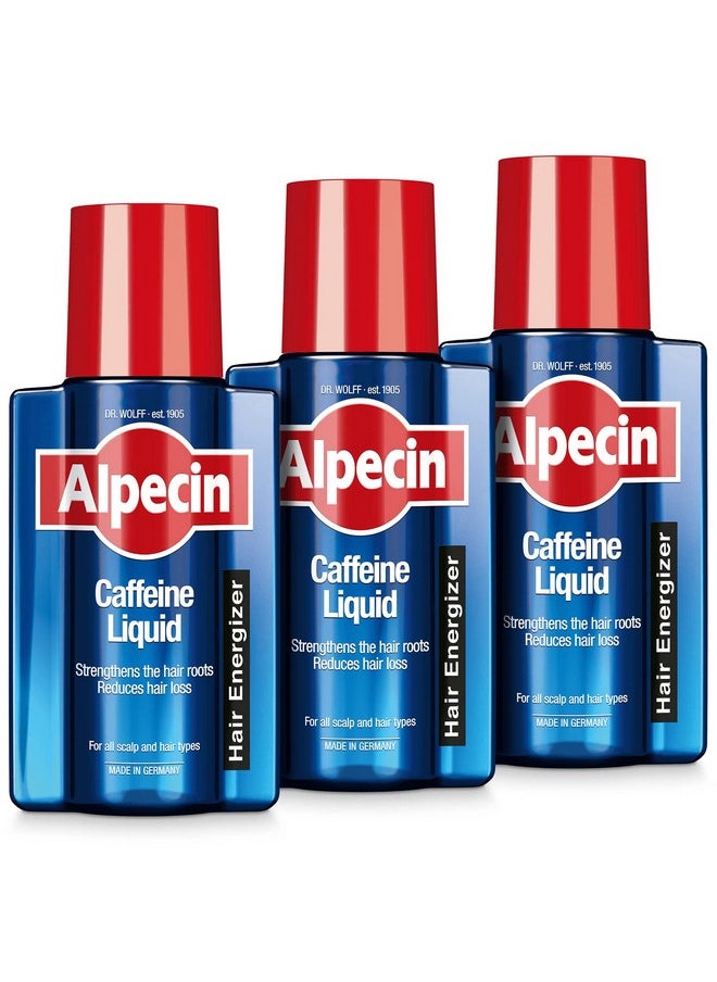 Alpecin Caffeine Liquid Scalp Tonic 3X 200Ml | Hair Tonic For Hair Growth Prevents Hair Fall | Strengthens Hair Roots Reduces Hair Loss | Hair Energizer Vitalizer | Hair Gain Tonic  - Image 1