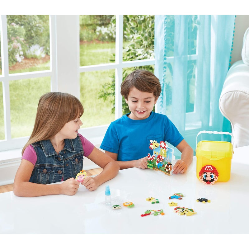 Aquabeads Super Mario Creation Cube - Complete Arts & Crafts Activity Kit for Ages 4+ - Image 2