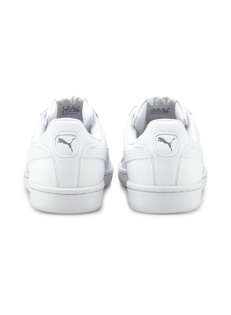 PUMA Smash Leather Unisex White Casual Sneakers - Image 3