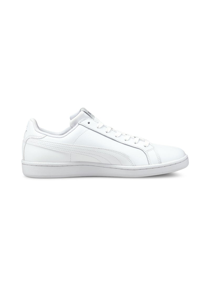 PUMA Smash Leather Unisex White Casual Sneakers - Image 5