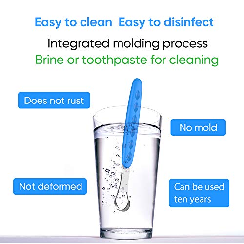 Sestball New Version Tongue Scraper Cleaner for Adults & Kids, Medical Grade Metal Tongue Brushes Set for Fresh Breath Dental Eliminate Bad Breath in Seconds (Black) - Image 5