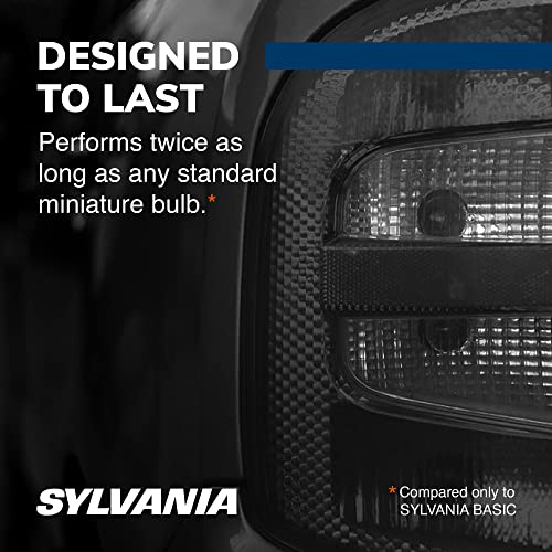 SYLVANIA - 921 SilverStar Mini Bulb - Brighter and Whiter Light, Ideal for Center High Mount Stop Light (CHMSL) and more (Contains 2 Bulbs) - Image 3