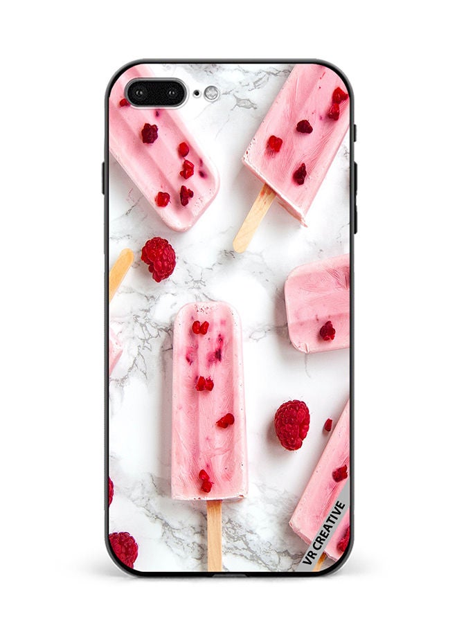 VR CREATIVE Protective Case Cover For Apple iPhone 7 Plus/8 Plus Gulabi Iceream Design Multicolour - Image 1