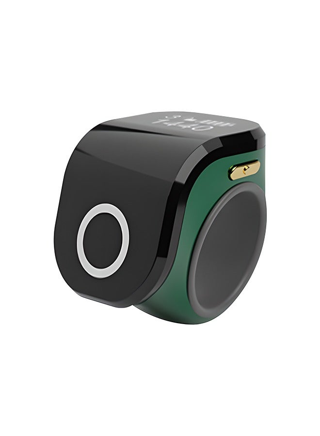 Zikr Ring with Vibration Reminder Tasbih Counter Waterproof Wearable Suitable for Muslim Prayer, Meditation  - Image 1