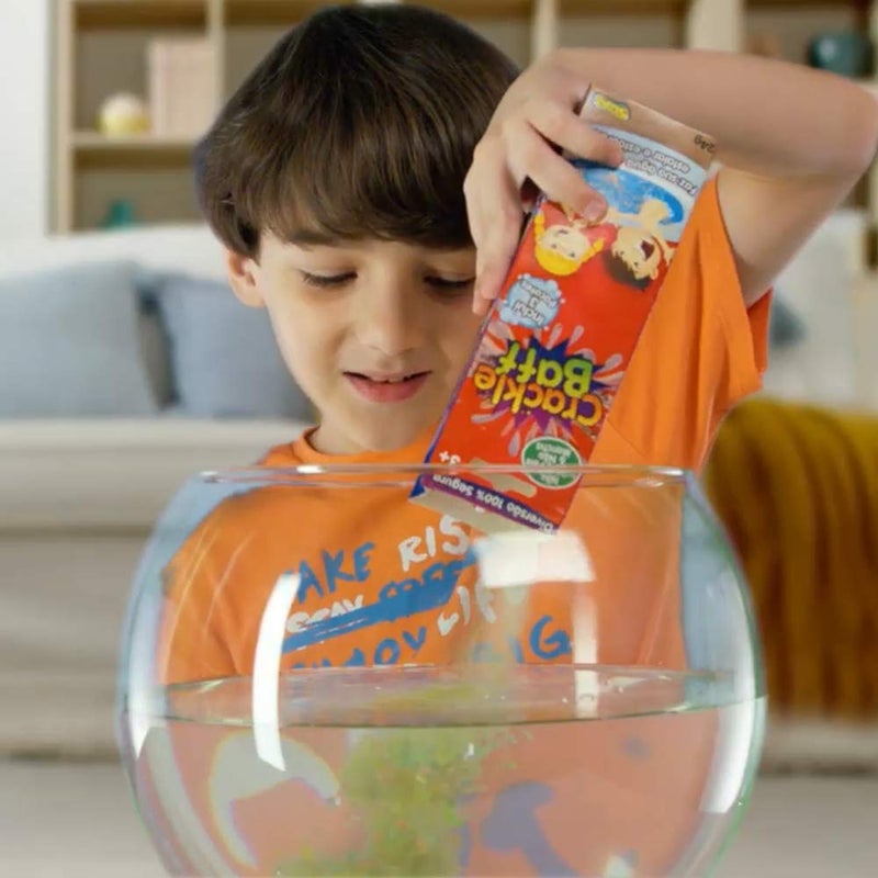 Zimpli Kids زيمبلي كيدز كراكيل باف من 6 عبوات استحمام، يجعل ماءك يتشقق، وينفجر، ويتغير لونه بطريقة سحرية، هدايا أكياس الحفلات للأطفال، لعبة تعليمية إبداعية، لعبة استحمام حسية، غير سامة - Image 2