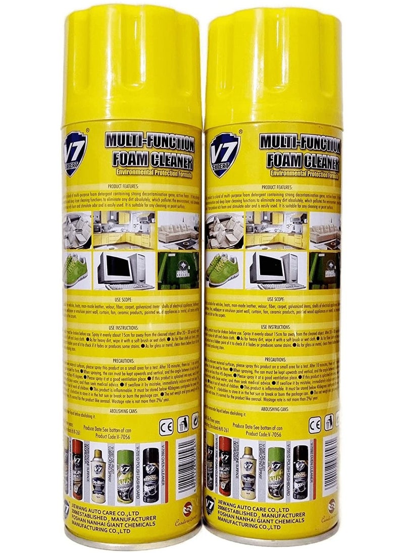 V7 Expert - V7 Expert Multi Function Foam Cleaner 650ML - Image 1