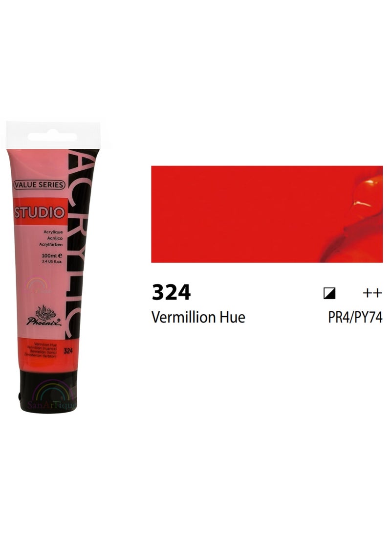 فينيكس لون أكريليك 100 مل (أحمر 324)