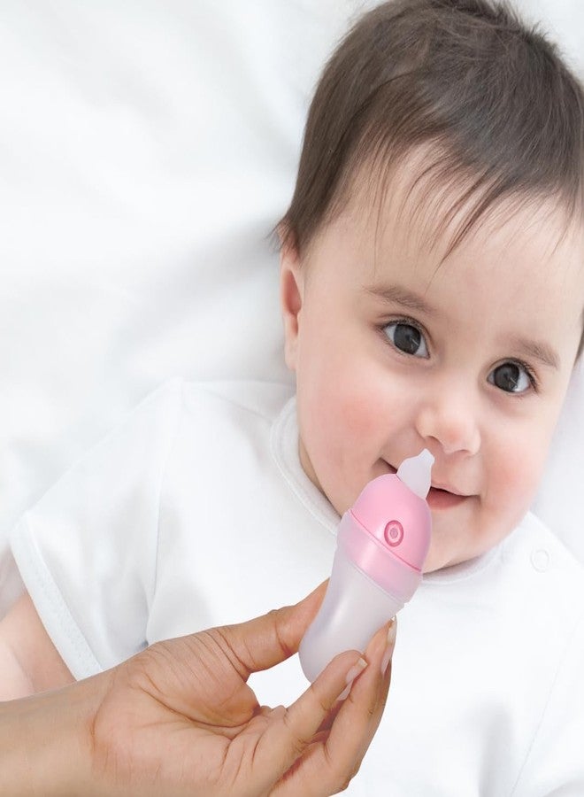 Infantso (2-in-1) Nose Cleaner | Baby Nasal Aspirator | Gentle Suction for Blocked Nose | Soft Silicone Tip, Safe & Hygienic | Easy to Use for Newborns, Mucus Sucker for Congestion & Cold Relief (Made in Tiwan) - Image 3