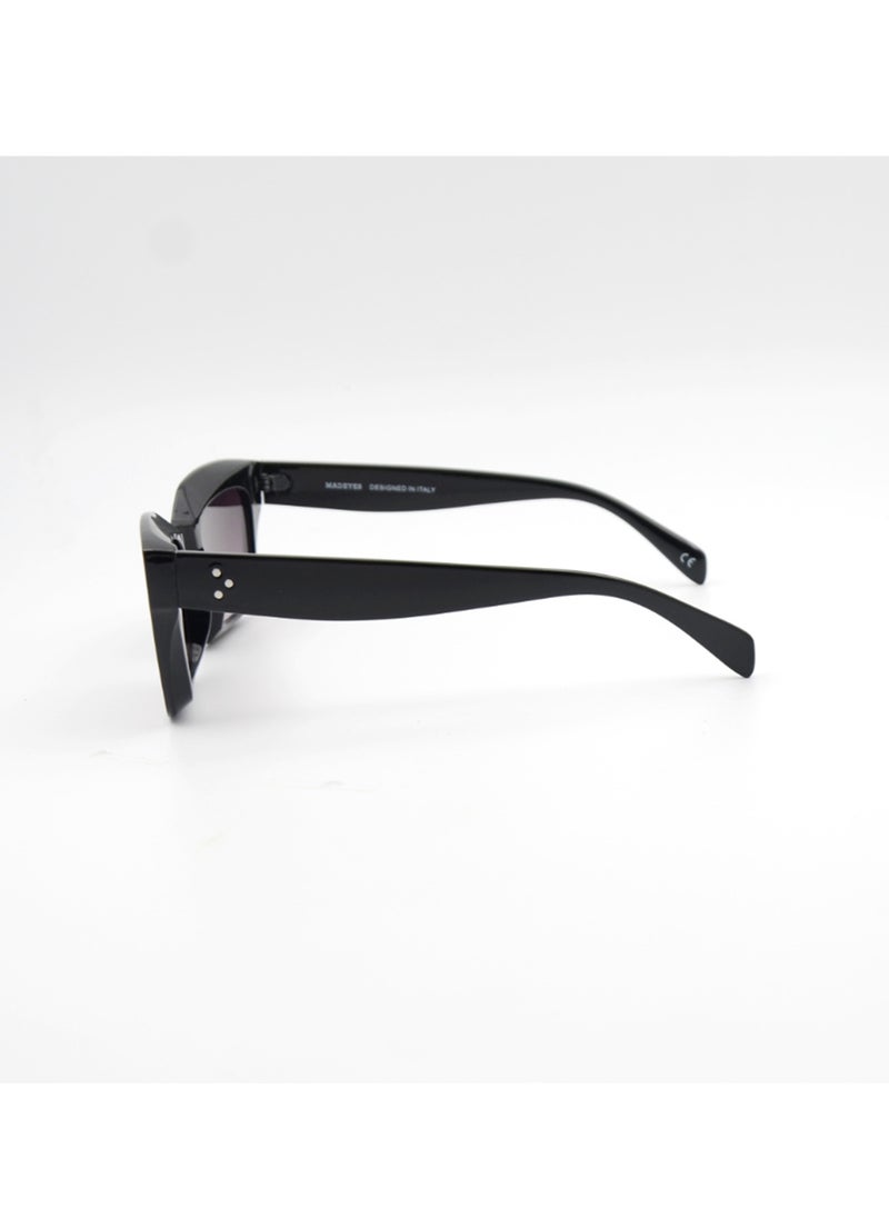MADEYES Unisex UV Protection Sunglasses EE24P089 - Black  - Image 3