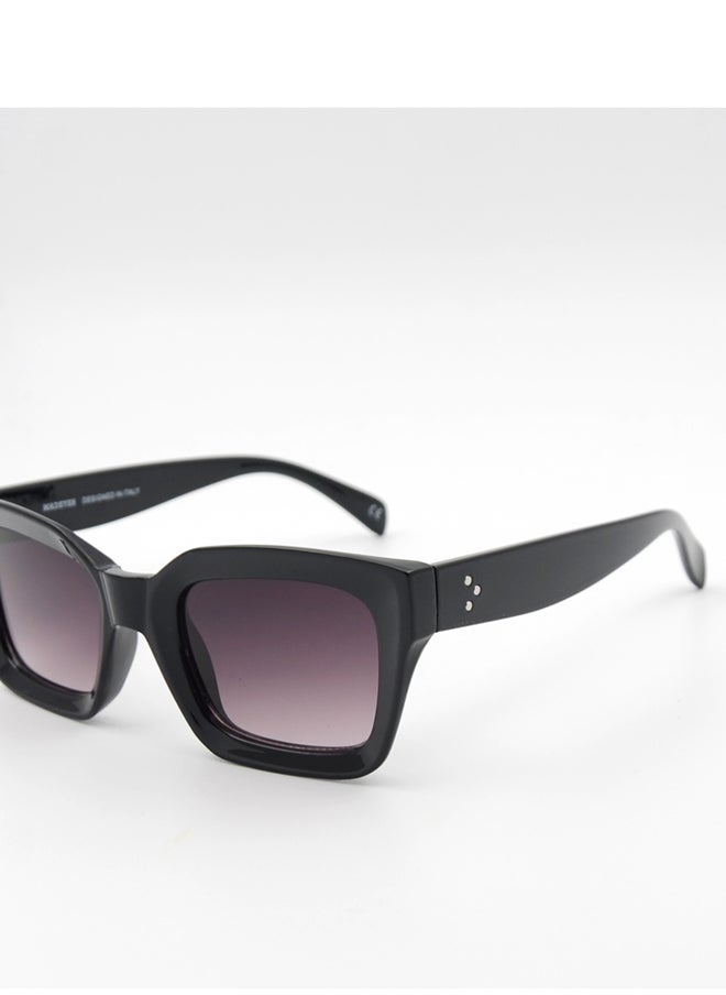 MADEYES Unisex UV Protection Sunglasses EE24P089 - Black  - Image 2