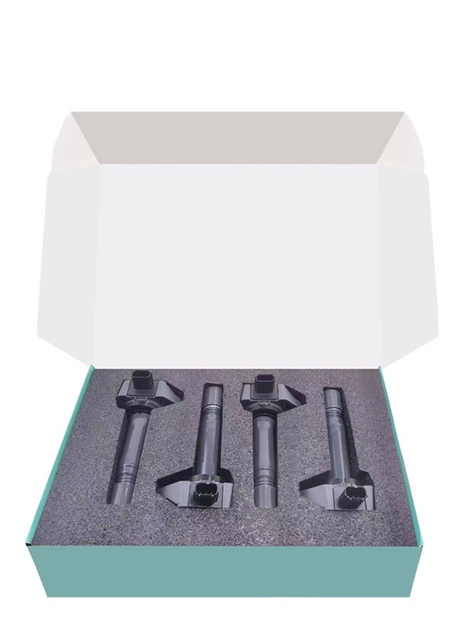 4 Ignition Coils for 2006-2011 Civic Honda L4 1.8L Models, Replacement 30520-RNA-A01