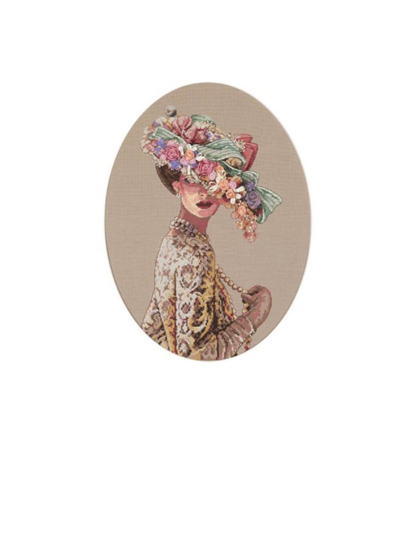 Generic Gold Collection Counted Cross Stitch Kit 11 inch x 15 inch  - Image 1