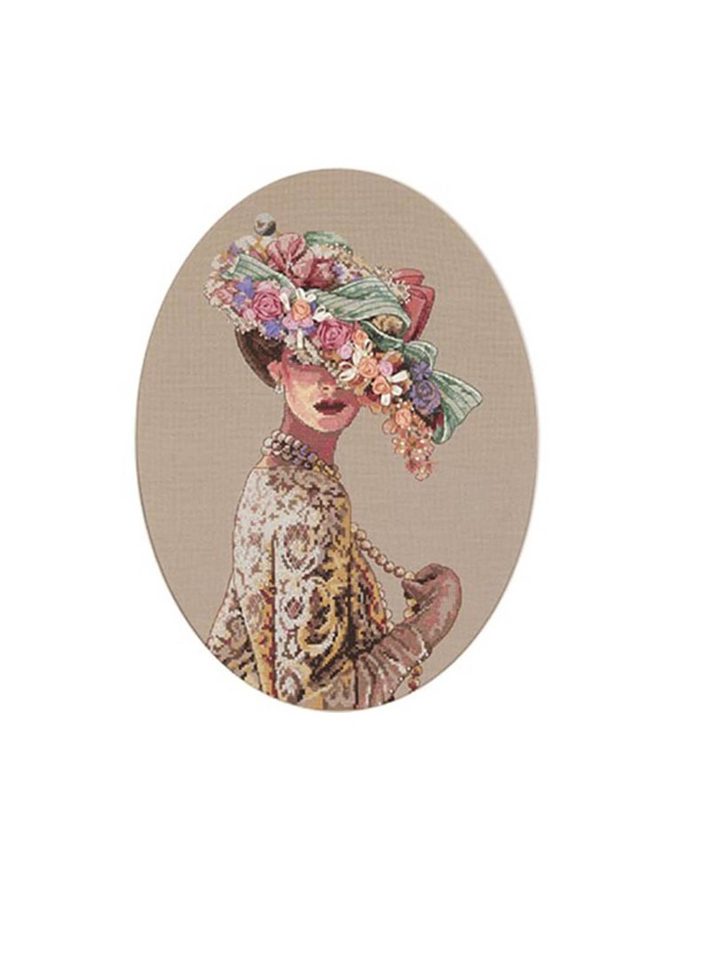 Generic Gold Collection Counted Cross Stitch Kit 11 inch x 15 inch  - Image 2