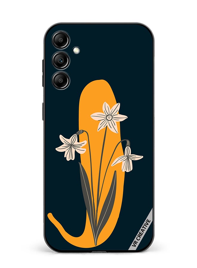 VR CREATIVE Protective Case Cover For Samsung Galaxy A15 5G/A15 Alphabet J Design Multicolour - Image 1