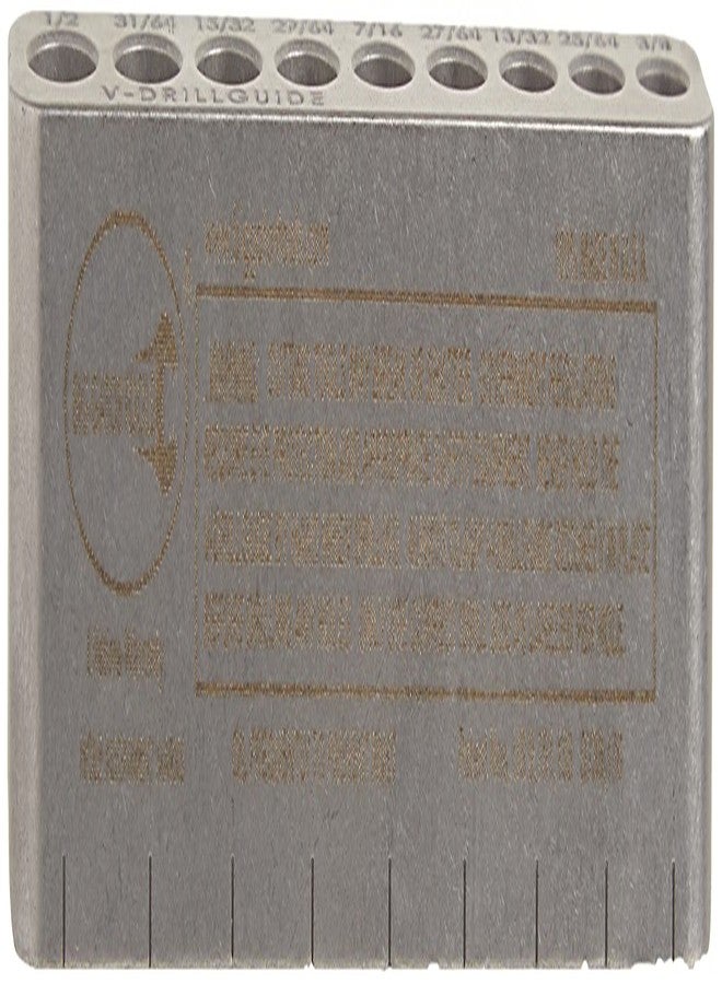 Big Gator Tools V-Drill Guide, Standard Sizes 3/8" to 1/2" - Image 5
