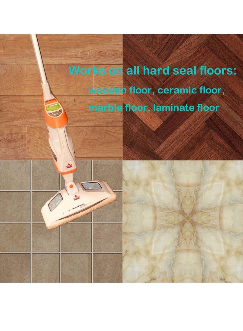 Y&D Cedar Mop Hurricane Spin Libman Steam Pads 2 Pack for Bissell Powerfresh 1940 1440 1544 1806 2075 Series Cleaner Accessories - Image 3