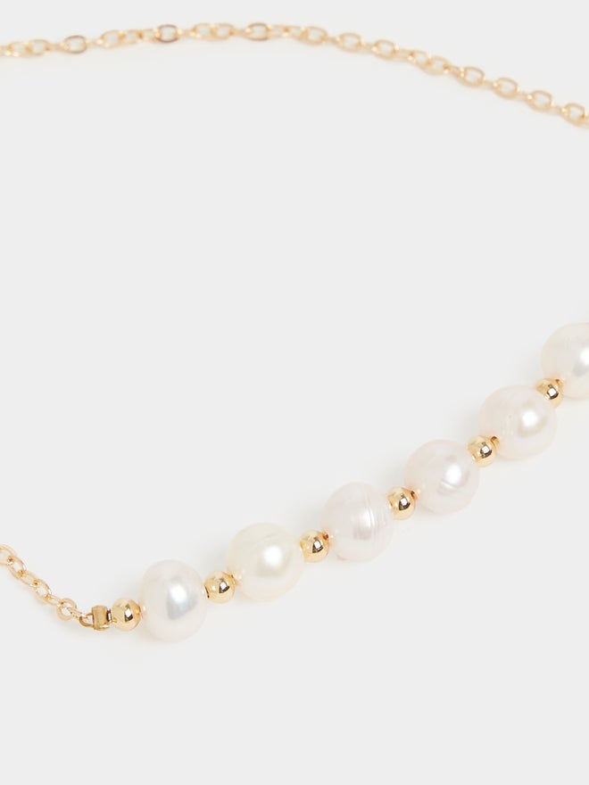 ستايلي سوار ستایلی متعدد بحبات اللؤلؤ الصناعي مع قفل بولا - Image 4