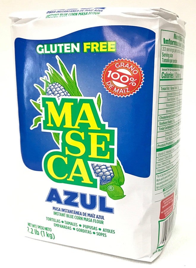 دقيق ماسا الفوري للذرة الزرقاء من ماسيكا - Masa de Maiz Azul (1)