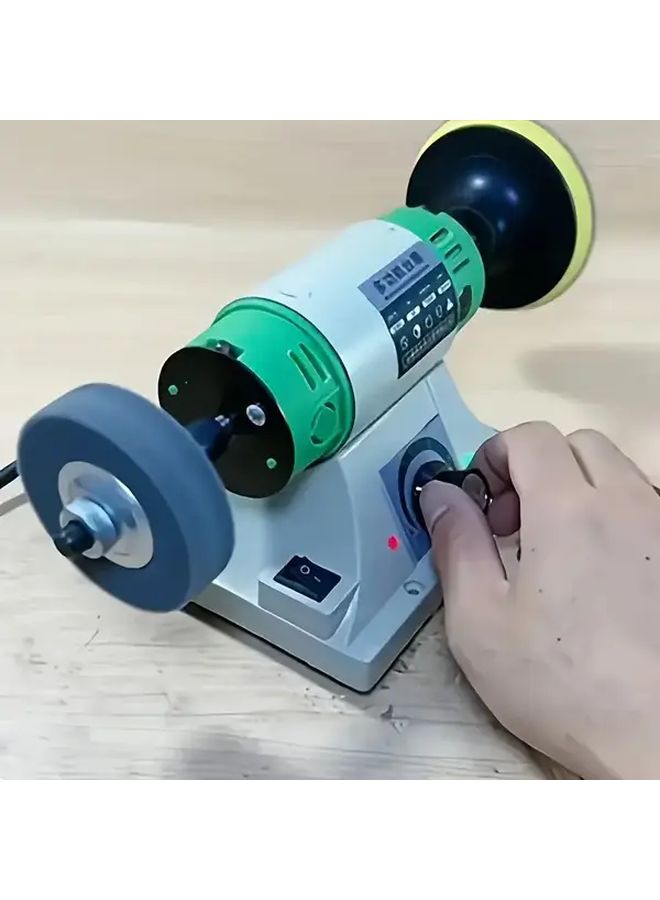 1pc Grey Fiber Grinding And Polishing Wheel Kit With Mounting Drills Self Assembly Sanding Discs Set For Wood Metal Plastic Composites Compatible With Drill Through Center Hole Diy And Professional Kit - Image 2