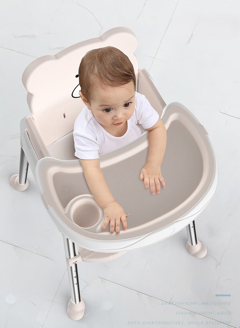 بيلانينا كرسي عشاء للأطفال متعدد الاستخدامات والقابل للتعديل كرسي طعام قابل للطي عالي الجودة للأطفال - Image 5