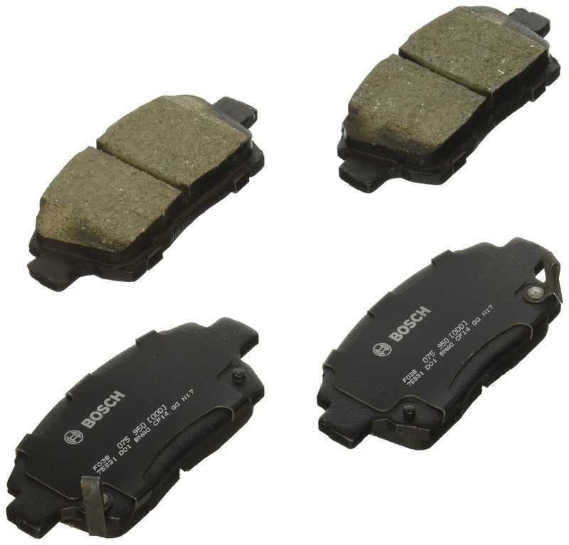BOSCH BC990 QuietCast Premium Ceramic Disc Brake Pad Set - Compatible With Select Scion iQ, xA, xB; Toyota Echo, MR2 Spyder, Prius; FRONT - Image 4