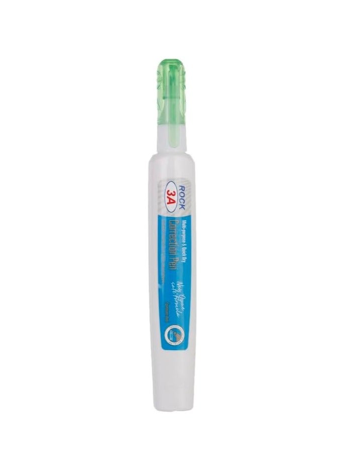 3A Quick-drying correction pen with a soft metal tip, 1 piece - multi-color  - Image 1