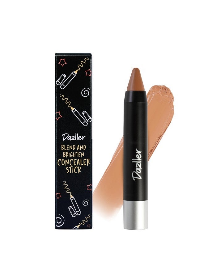 DAZLLER Blend 'N Brighten Concealer Stick, Creamy, No Caking, Full Coverage, Long Lasting, Water-Resistant, 190 - Eastlake Gold, 4.5G - Image 1