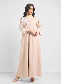 Khizana Printed Abaya  - Image 1