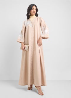 Khizana Printed Abaya  - Image 4